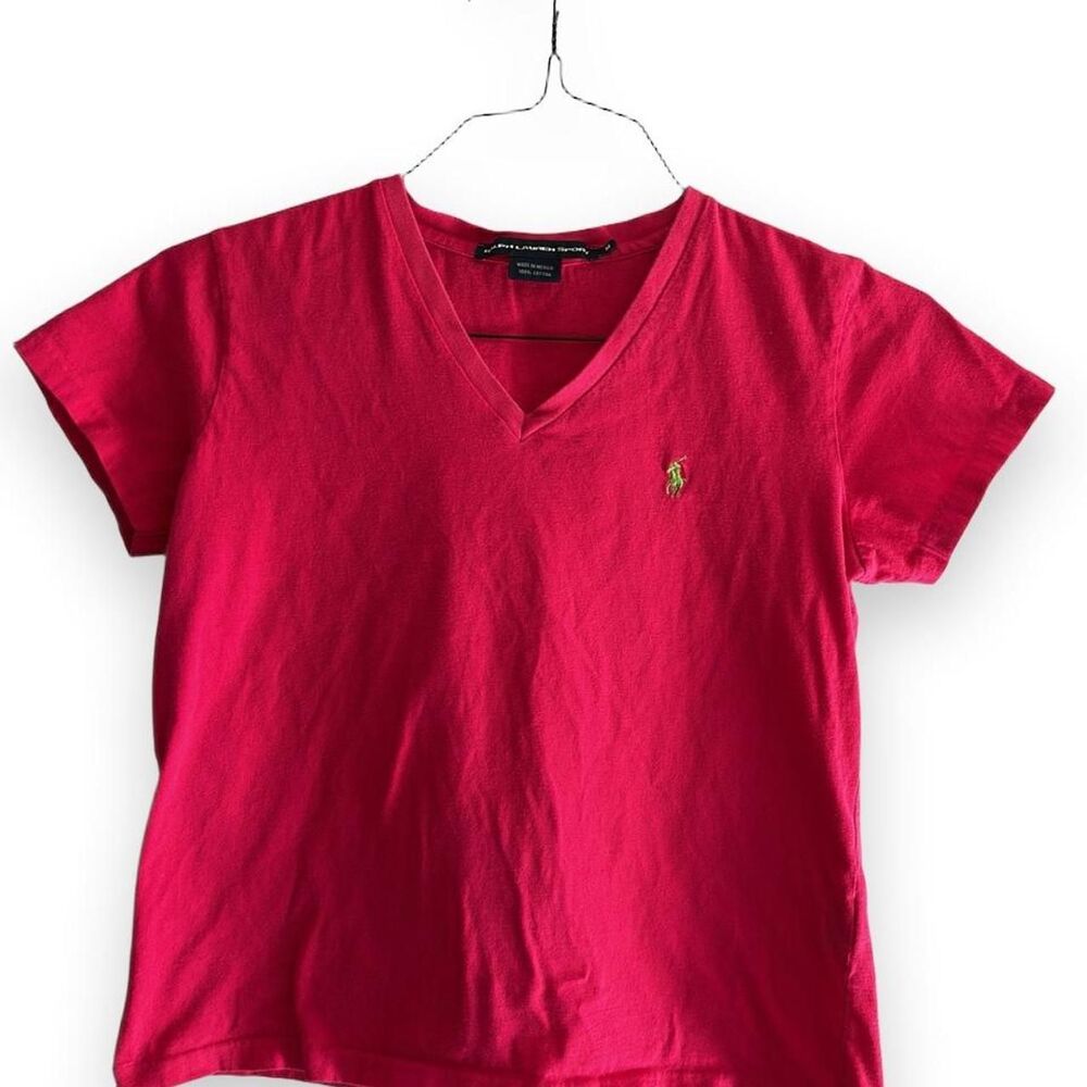 Ralph-lauren Women's Red and Pink Shirt